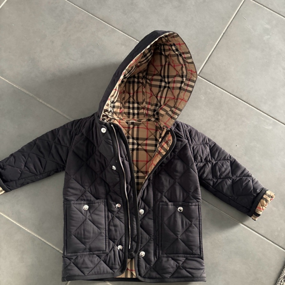 AUTHENTIC UNISEX KIDS BURBERRY QUILTED JACKET